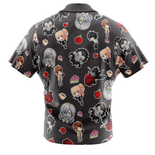 Chemise hawaïenne Chibi Death Note Pattern – Image 2