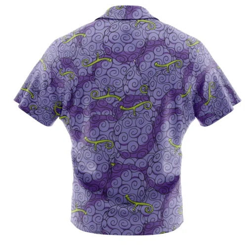 Chemise hawaïenne Gomu Gomu No Mi Luffy Fruit du Démon One Piece – Image 2