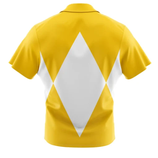 Chemise hawaïenne Ranger Jaune Mighty Morphin Power Rangers – Image 2