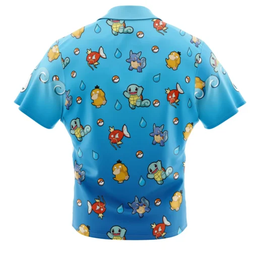 Chemise hawaïenne Motif Type Eau Pokémon – Image 2