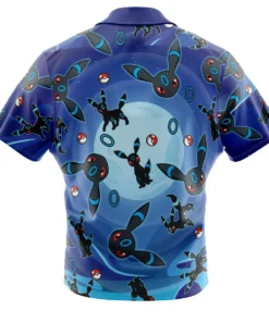 Chemise hawaïenne Motif Noctali Brillant Pokémon