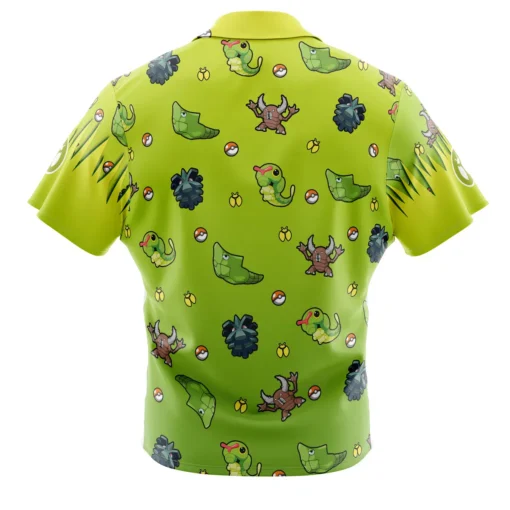 Chemise hawaïenne Type Insecte Pokémon – Image 2