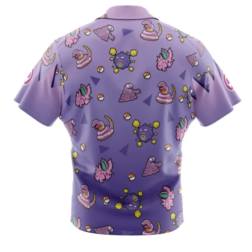 Chemise hawaïenne Type Poison Pokémon – Image 2