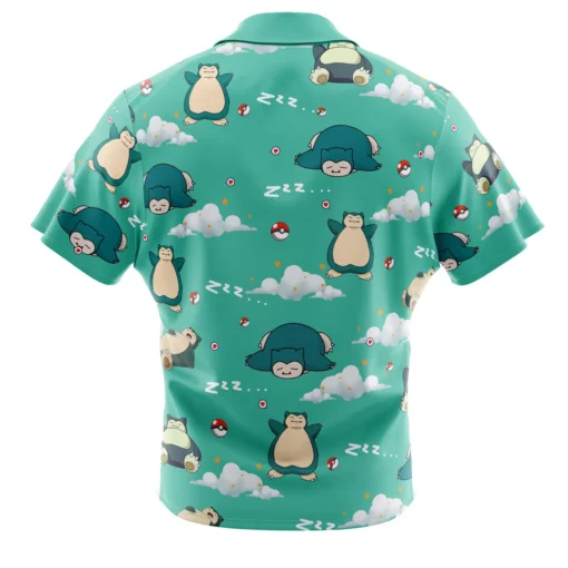 Chemise hawaïenne Motif Ronflex Pokémon – Image 2