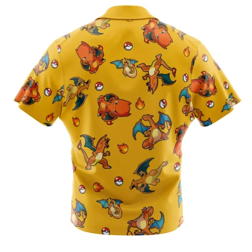 Chemise hawaïenne Motif Dracaufeu Pokémon – Image 2