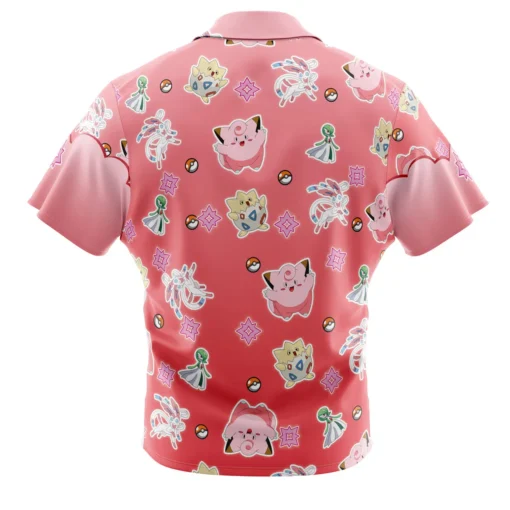 Chemise hawaïenne Type Fée Pokémon – Image 2