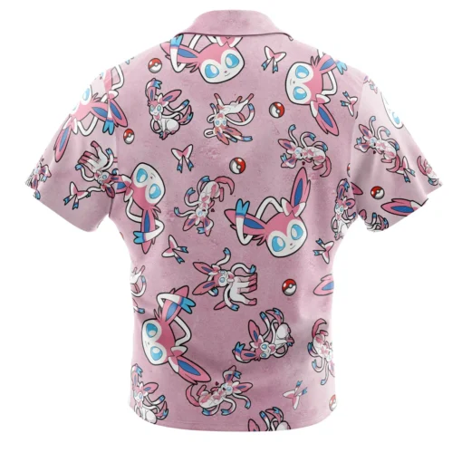 Chemise hawaïenne Motif Sylvallié Pokémon – Image 2