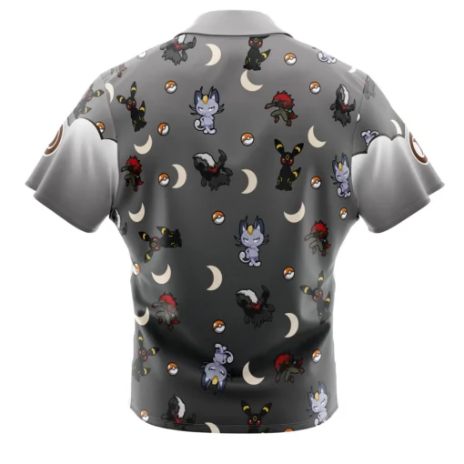 Chemise hawaïenne Type Ténèbres Pokémon – Image 2