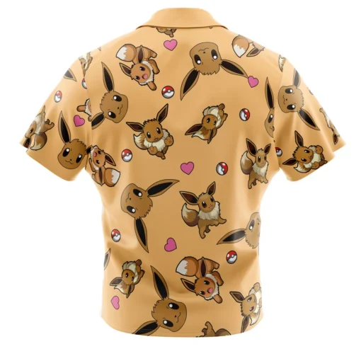 Chemise hawaïenne Motif Évoli Pokémon – Image 2