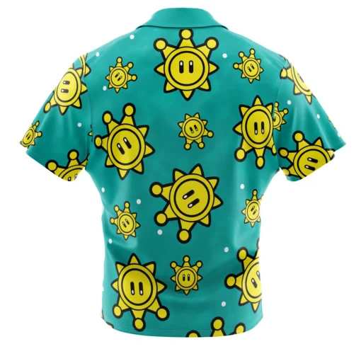 Chemise hawaïenne Motif Sprite brillant Mario Bros – Image 2