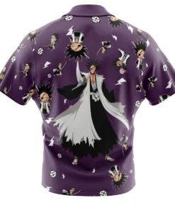 Chemise hawaïenne Zaraki Kenpachi Bleach Motif