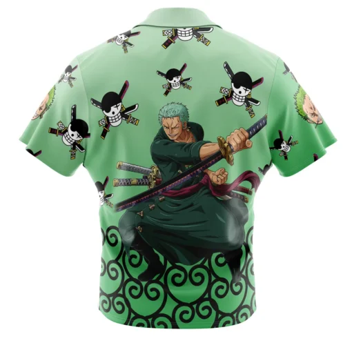 Chemise hawaïenne Motif Zoro One Piece