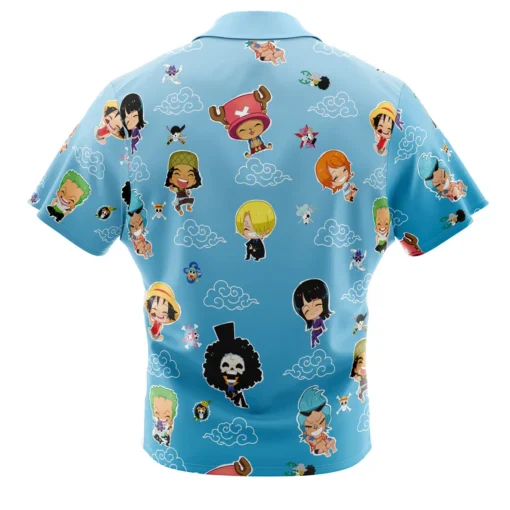 Chemise hawaïenne Chibi Équipage du Chapeau de Paille One Piece – Image 2