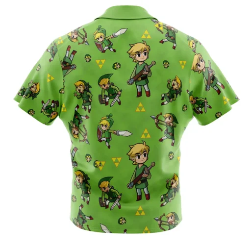 Chemise hawaïenne Motif Link Zelda – Image 2