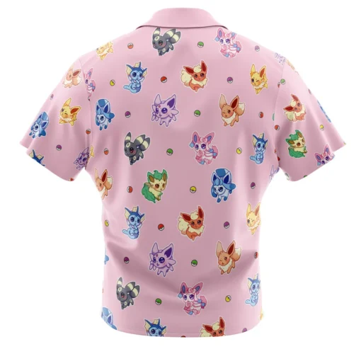 Chemise hawaïenne Motif Évolutions Pokémon – Image 2