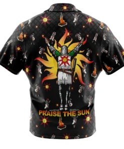 Chemise hawaïenne Motif Praise The Sun Dark Souls