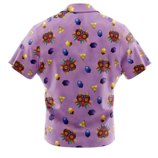 Chemise hawaïenne Masque de Majora Zelda – Image 2