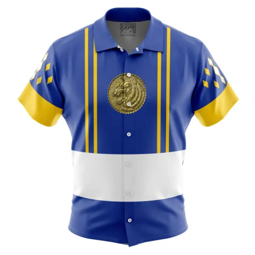 Chemise hawaïenne Ranger Bleu Ninjetti Rangers