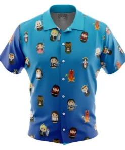 Chemise hawaïenne Motif Final Fantasy 7