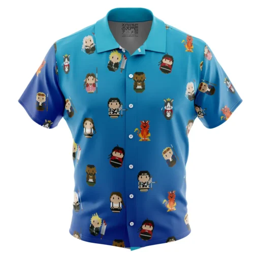 Chemise hawaïenne Motif Final Fantasy 7