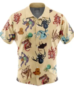 Chemise hawaïenne Motif Donjons & Dragons