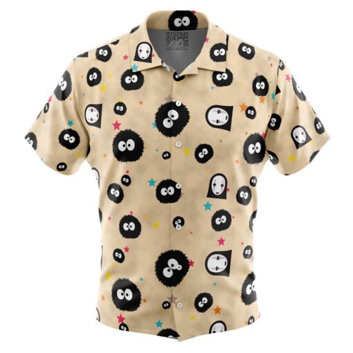 Chemise hawaïenne No Name and Soot Spirited Away Pattern – Image 2