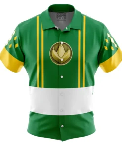 Chemise hawaïenne Ranger Vert Ninjetti Rangers