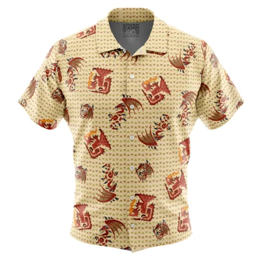 Chemise hawaïenne Rathalos Monster Hunter Motif – Image 2