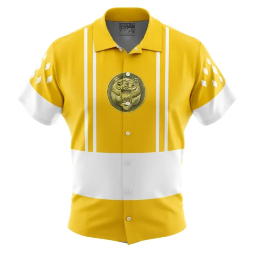 Chemise hawaïenne Ranger jaune Ninjetti Rangers