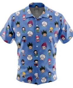 Chemise hawaïenne Chibi Personnages Hunter x Hunter