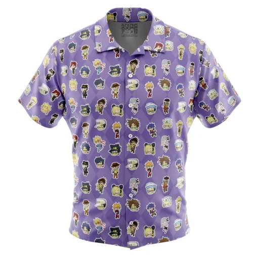 Chemise hawaïenne Personnages JoJo’s Bizarre Adventure Chibi