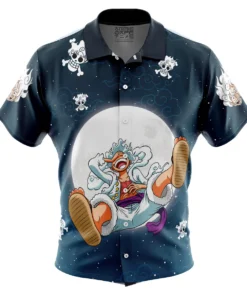 Chemise hawaïenne Luffy Gear5th One Piece