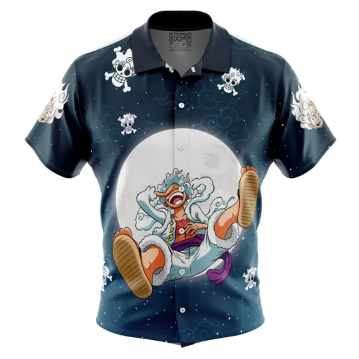 Chemise hawaïenne Luffy Gear5th One Piece