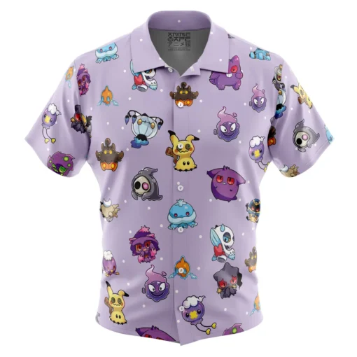 Chemise hawaïenne Petit Pokémon Spectre