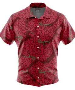 Chemise hawaïenne Ope Ope No Mi Luffy Fruit du Démon One Piece