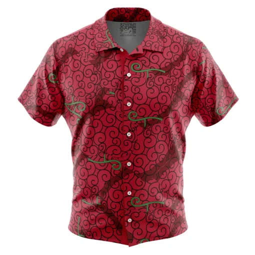Chemise hawaïenne Ope Ope No Mi Luffy Fruit du Démon One Piece