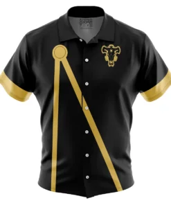 Chemise hawaïenne Black Bulls Black Clover