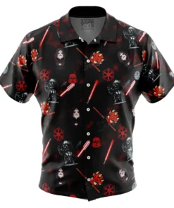Chemise hawaïenne Chibi Sith Star Wars Pattern