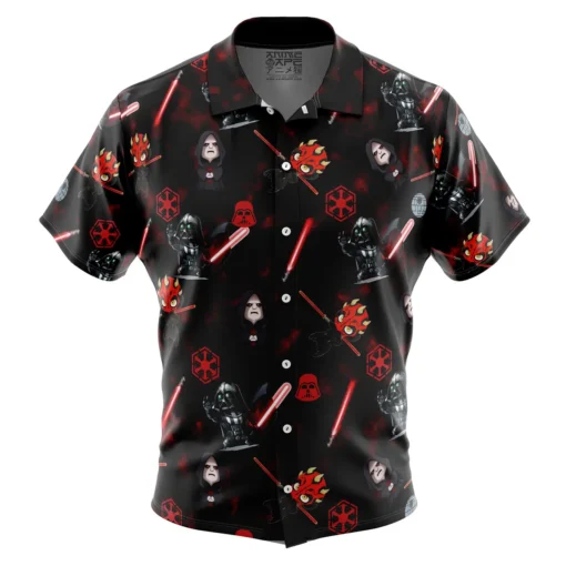 Chemise hawaïenne Chibi Sith Star Wars Pattern