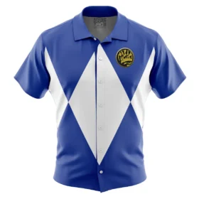 Chemise hawaïenne Blue Ranger Power Rangers