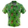 Chemise hawaïenne Chibi Power Rangers