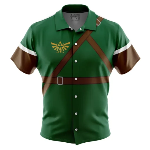 Chemise hawaïenne Motif Link Zelda