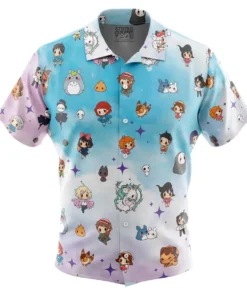 Chemise hawaïenne Motif Studio Ghibli