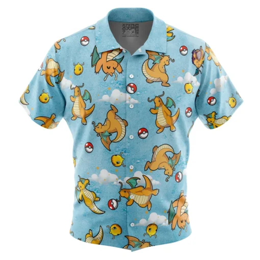 Chemise hawaïenne Motif Dragonite Pokémon