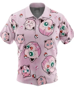 Chemise hawaïenne Motif Rondoudou Pokémon