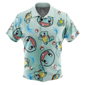 Chemise hawaïenne Motif Carapuce Pokémon