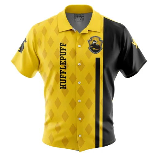 Chemise hawaïenne Hufflepuff Harry Potter