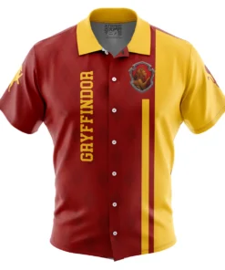 Chemise hawaïenne Gryffindor Harry Potter