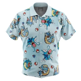 Chemise hawaïenne Motif Gyarados Pokémon