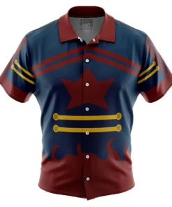 Chemise hawaïenne Manteau Simon Gurren Lagann